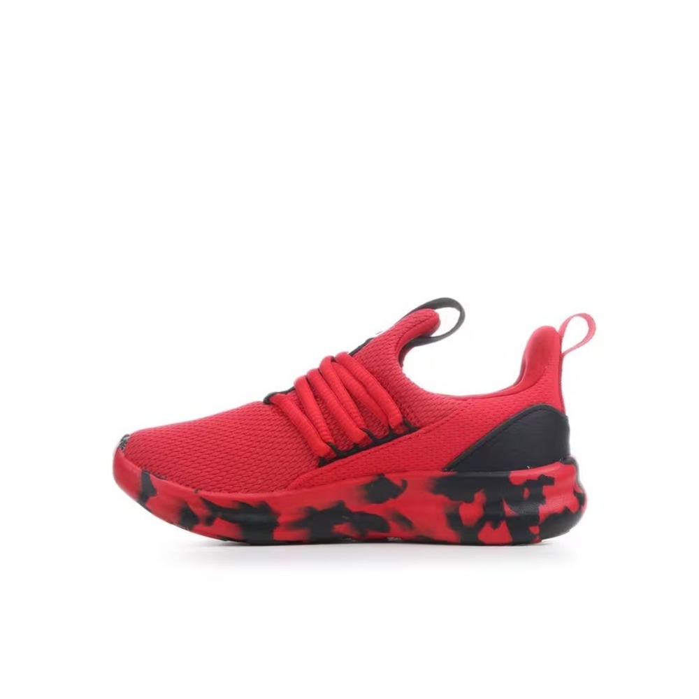 Adidas Lite Racer Adapt 7.0 Kids Red Black Sneakers Size 2 NO BOX